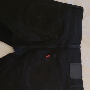 Levi's Classic Black Denim Jeans